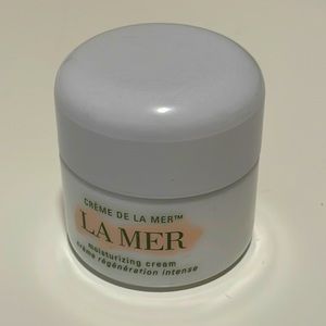 Empty lamer creme De la mer 0.5oz container